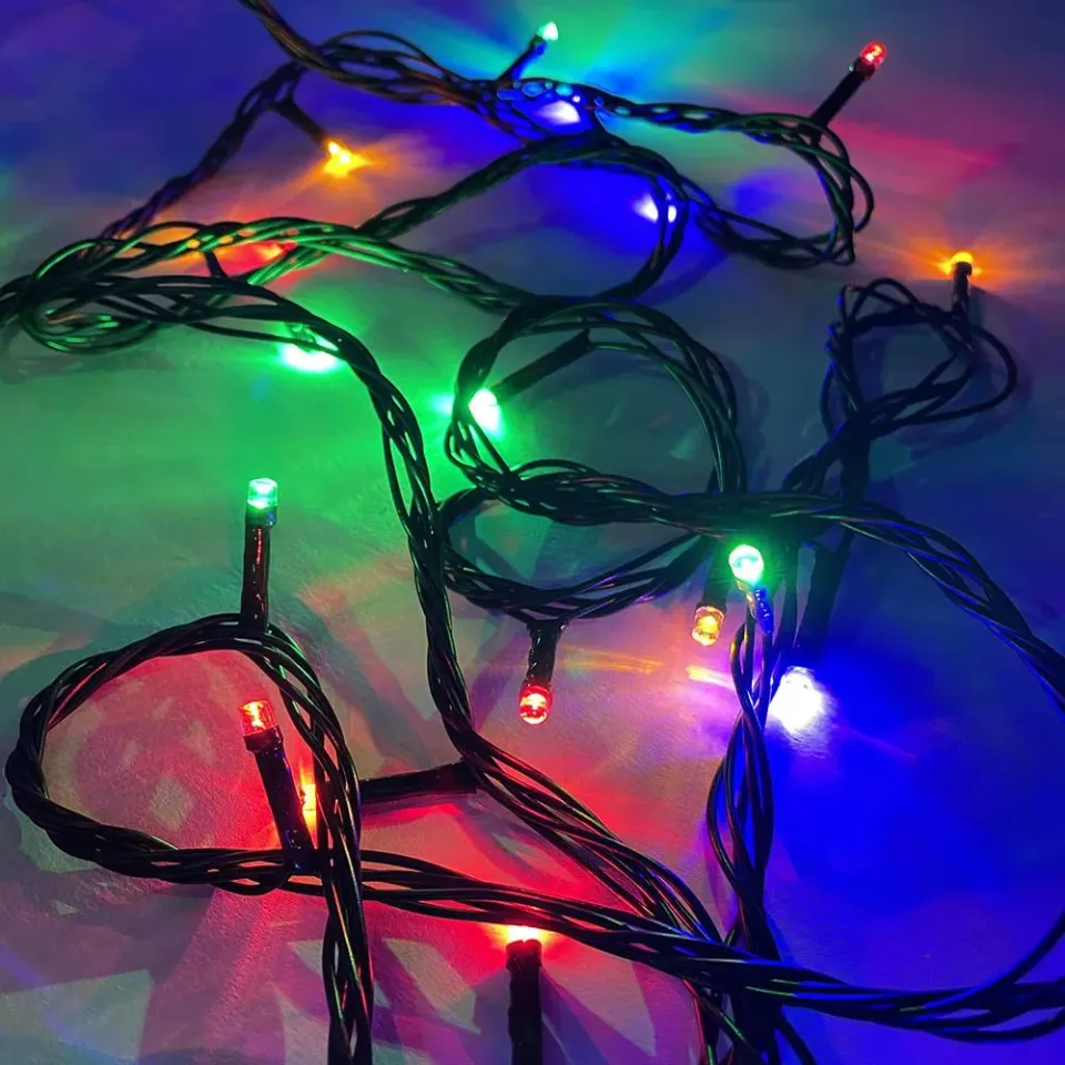 COLORWAY LED řetěz/ vnitřní / 50 LED / délka 5m / více barevný/ 8 funkcí/ napájení USB