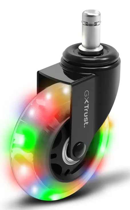 TRUST GXT701 LED GEL CHAIR WHEELS