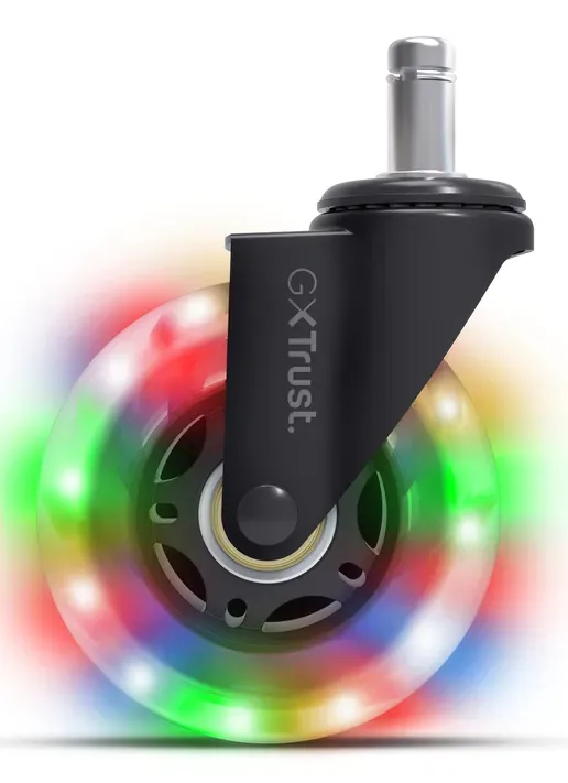 TRUST GXT701 LED GEL CHAIR WHEELS