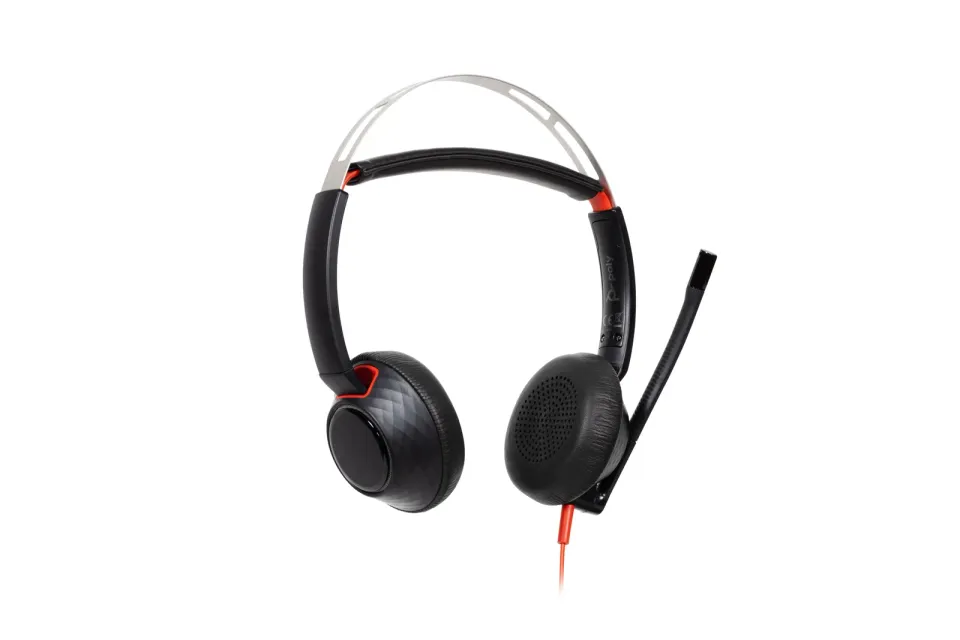Poly Blackwire 5220 náhlavní souprava, 3.5 mm jack + USB-C/A adaptér, stereo