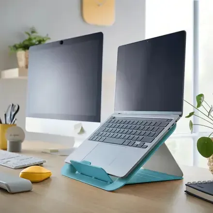 LEITZ Nastavitelný stojan pod notebook ERGO Cosy, klidná modrá