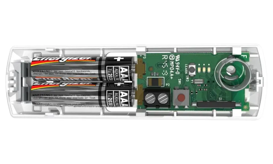Paradox DCTXP2-868-bílý střední magnetický kontakt, s NC vstupem