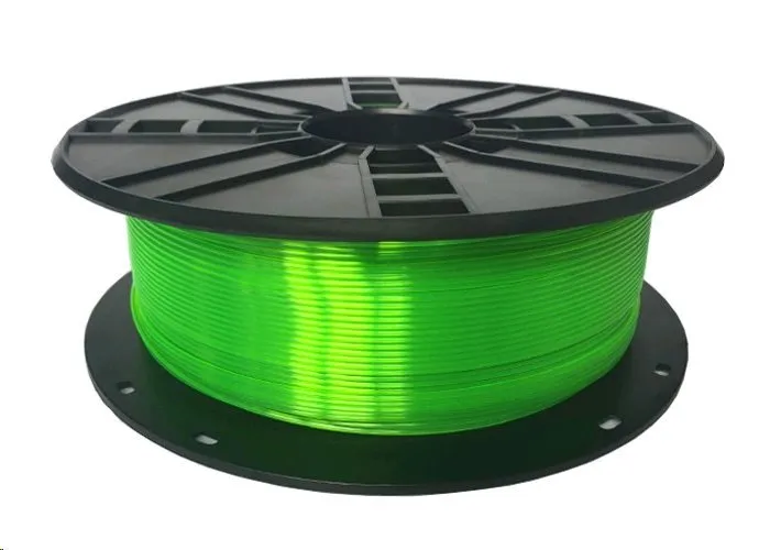GEMBIRD Tisková struna (filament), PETG, 1,75mm, 1kg, zelená