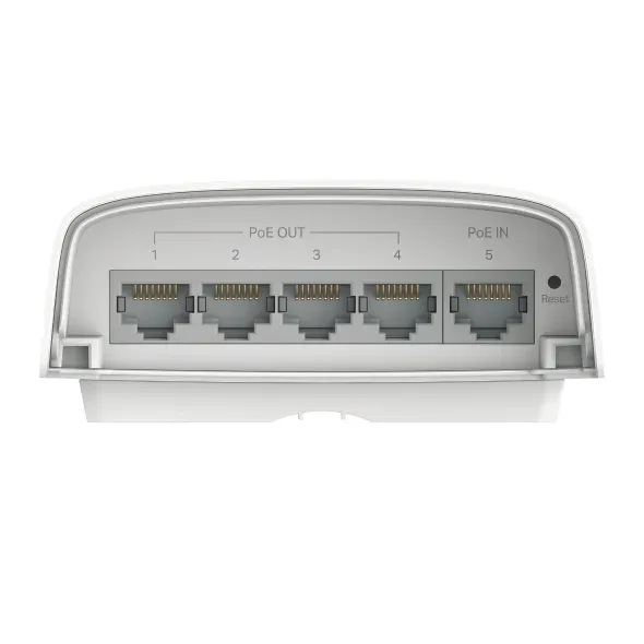 TP-LINK SG2005P-PD 5portový gigabitový inteligentní switch Omada s 1 vstupním gigabitovým portem PoE++ a 4 výstupními porty PoE+
