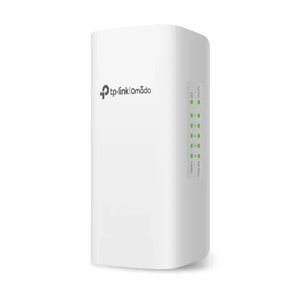 TP-LINK SG2005P-PD 5-port gigabit managed Omada switch with 1 gigabit PoE++ input port and 4 PoE+ output ports