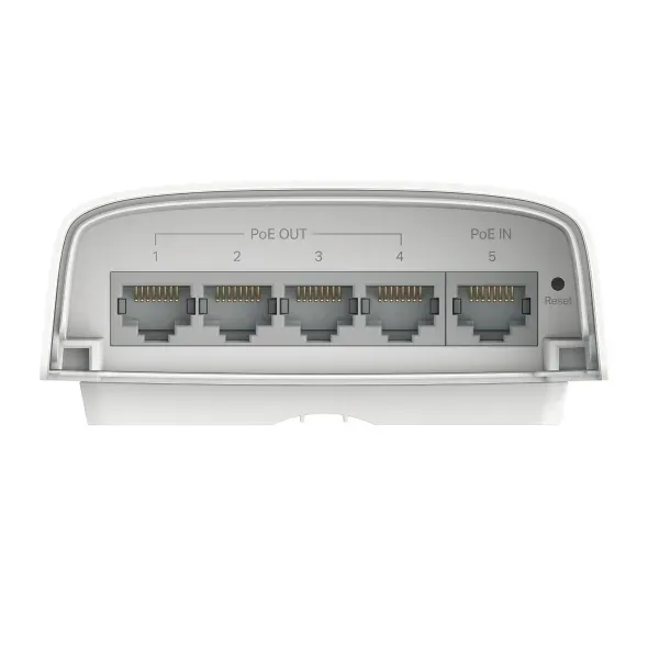 TP-LINK SG2005P-PD 5portový gigabitový inteligentní switch Omada s 1 vstupním gigabitovým portem PoE++ a 4 výstupními porty PoE+