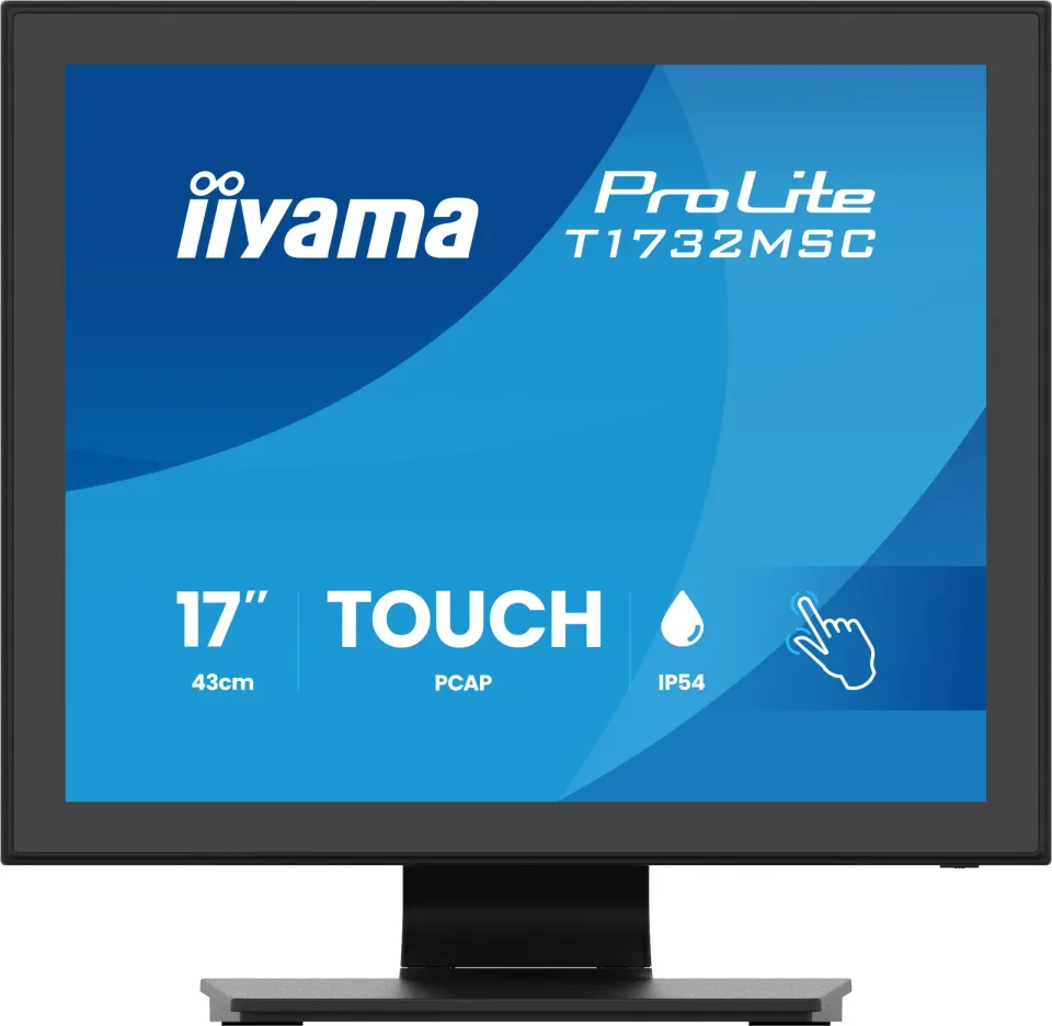 17" iiyama T1732MSC-B2S: PCAP,1280x1024,HDMI,DP