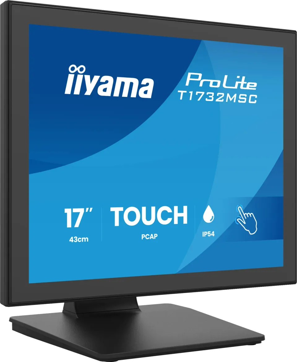 17" iiyama T1732MSC-B2S: PCAP,1280x1024,HDMI,DP