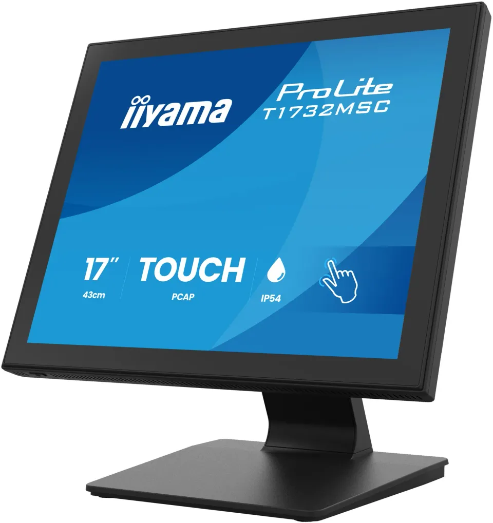 17" iiyama T1732MSC-B2S: PCAP,1280x1024,HDMI,DP