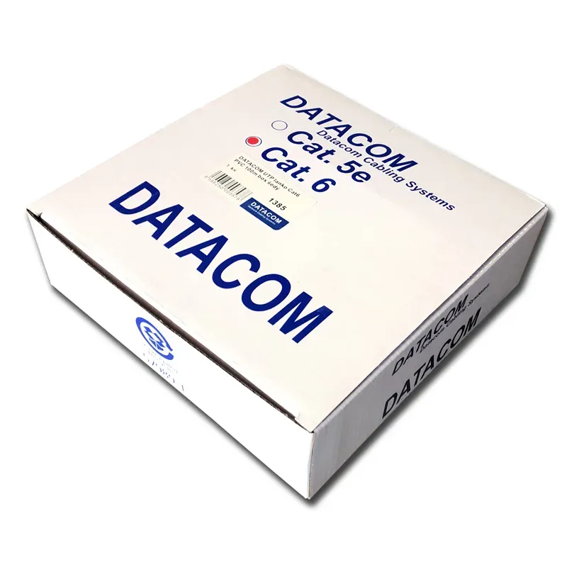DATACOM UTP flex,Cat6 PVC,šedý,100m,lanko