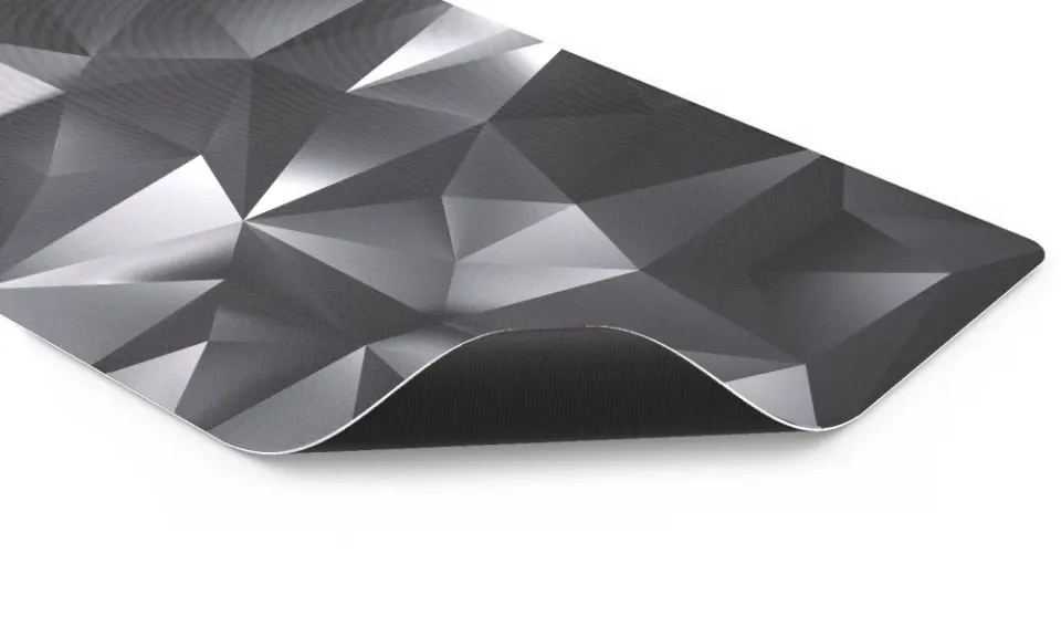 Endorfy Crystal Black XL Podložka pod myš, herní, 900×400×3mm, voděodolná, černá