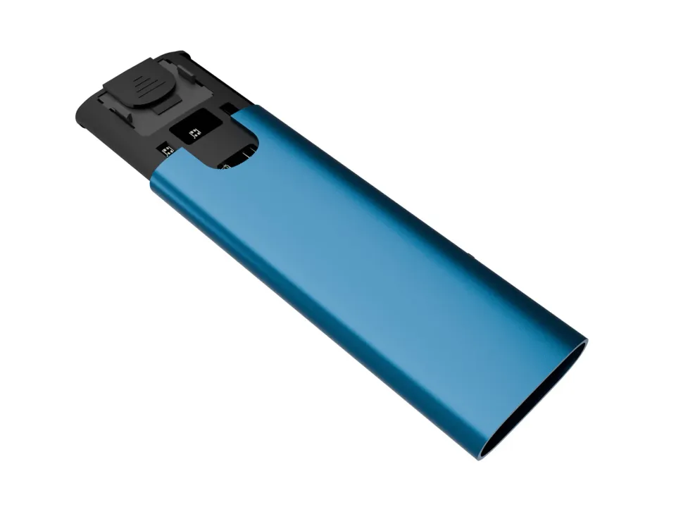 Externí box pro SSD Natec RHINO M.2 NVME LITE USB-C 3.2 GEN 2, hliníkové tělo, HORIZON BLUE