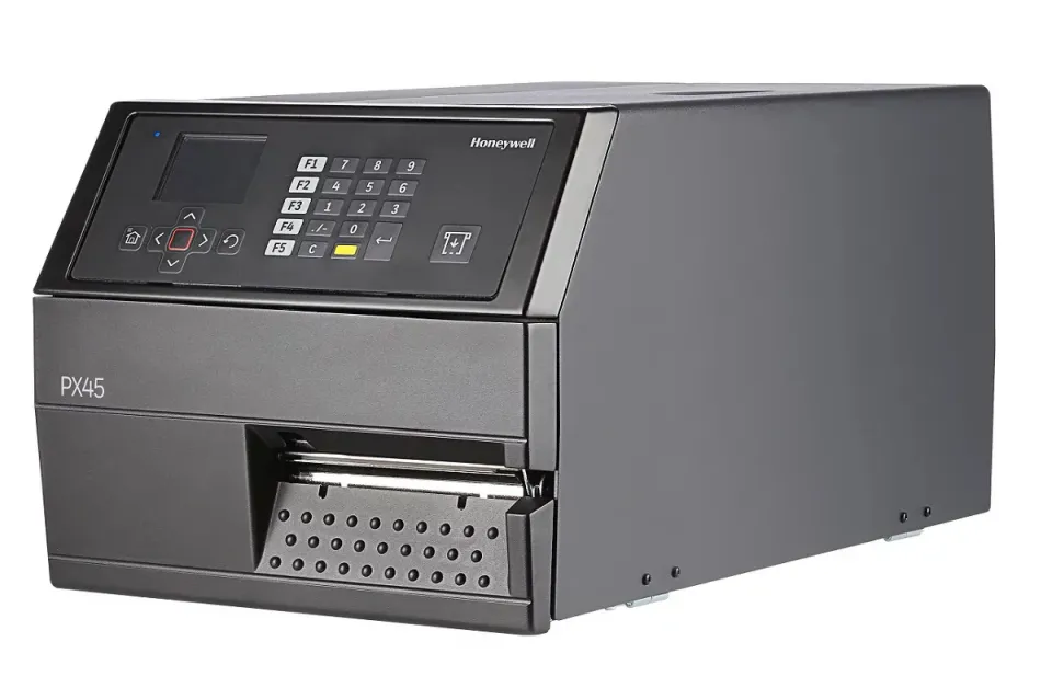 PX45 - TT, 300 DPI, Eth, rewinder + lts