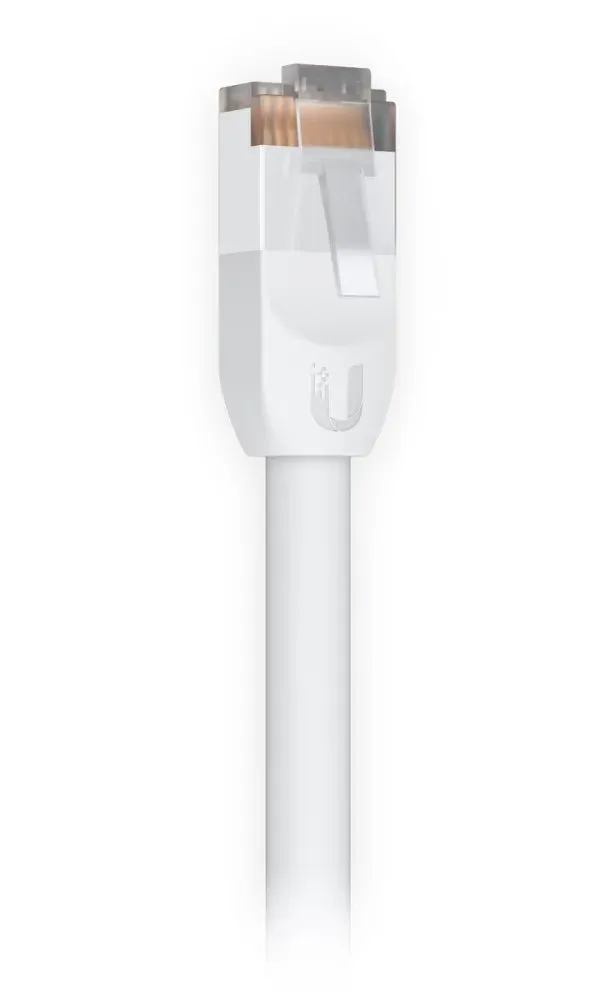 Ubiquiti UniFi patch cable outdoor - venkovní STP, Cat5e, bílý, délka 2m