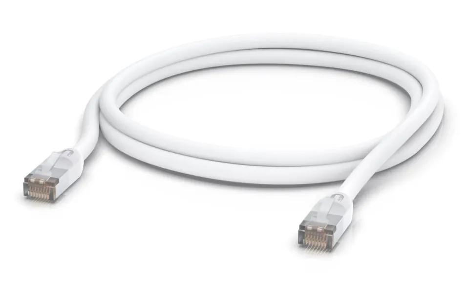 Ubiquiti UniFi patch cable outdoor - venkovní STP, Cat5e, bílý, délka 2m