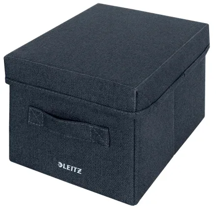 LEITZ Fabric textilní úložný box s víkem S, 2 kusy, 16 x 19 x 28,5 cm