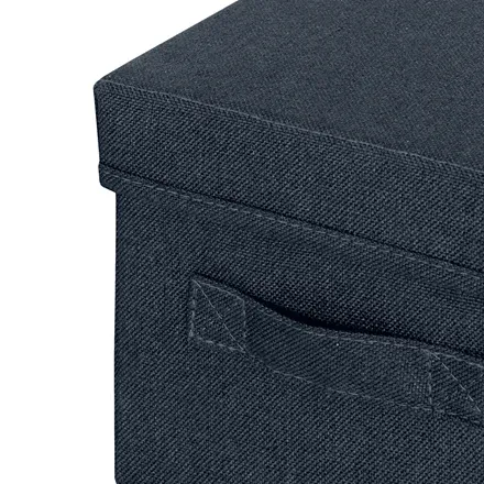 LEITZ Fabric textilní úložný box s víkem S, 2 kusy, 16 x 19 x 28,5 cm