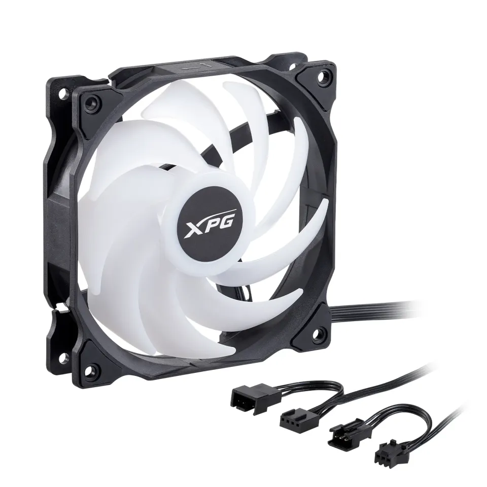 Adata XPG Vento 120mm fan ARGB černý PWM