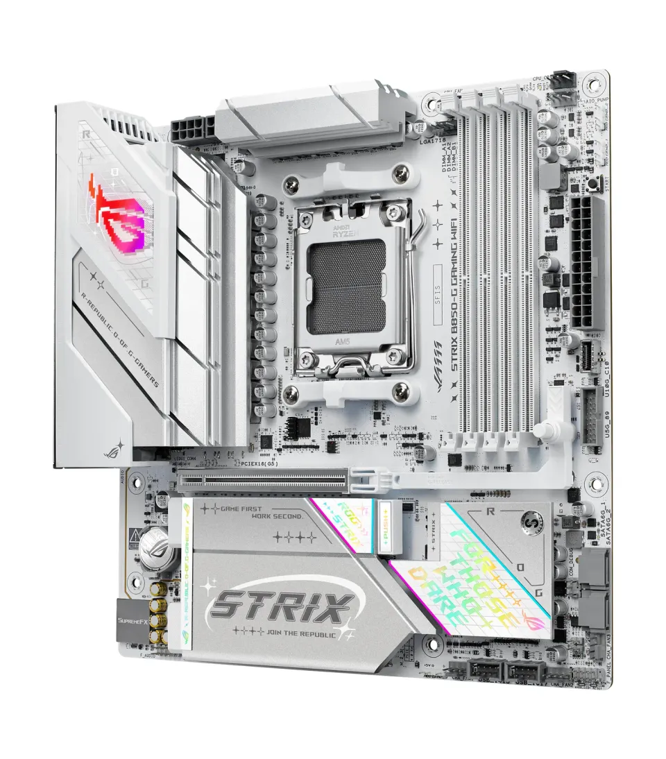 ASUS MB Sc AM5 ROG STRIX B850-G GAMING WIFI, AMD B850, 4xDDR5, 1xDP, 1xHDMI, WiFi, mATX