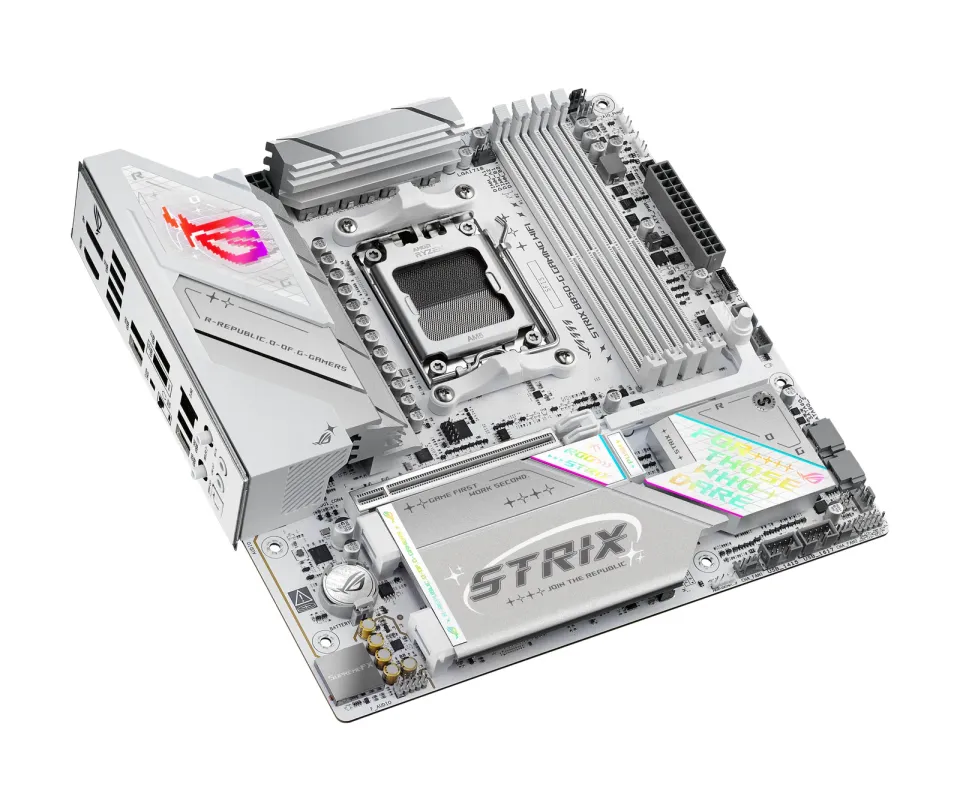 ASUS MB Sc AM5 ROG STRIX B850-G GAMING WIFI, AMD B850, 4xDDR5, 1xDP, 1xHDMI, WiFi, mATX