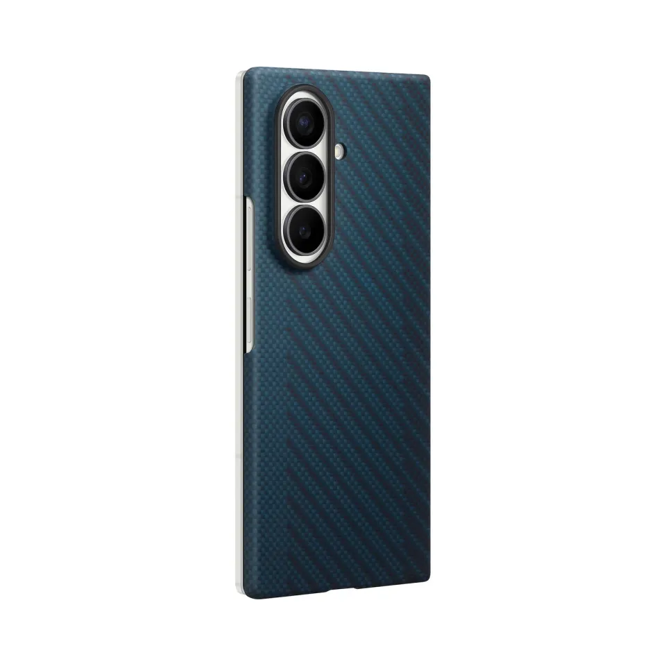 Samsung Karbonový kryt s magnetem pro Galaxy Z Fold8 Ultra, Blue