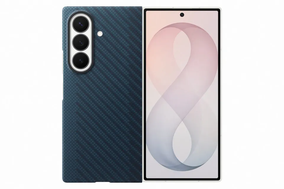Samsung Karbonový kryt s magnetem pro Galaxy Z Fold8 Ultra, Blue