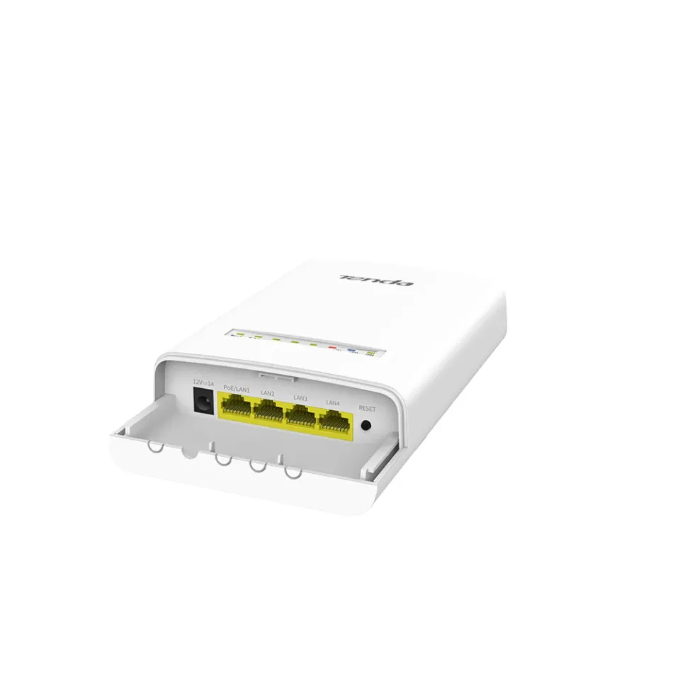 Tenda OS3 Outdoor CPE 5 GHz WiFi AC900, 867Mb/s, 4x LAN, 12 dBi, IP65, pasivní PoE výhybka + adaptér