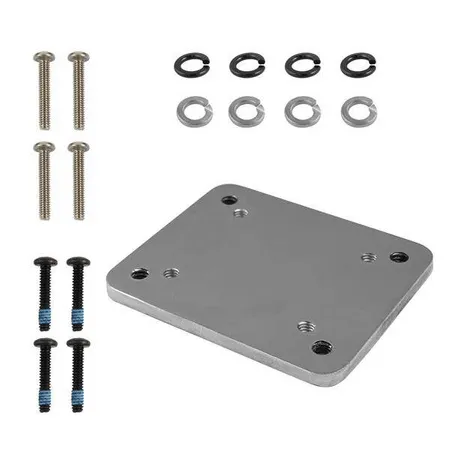 RAM 2.10" X 2.60" BACKING PLATE W/ HARDWARE