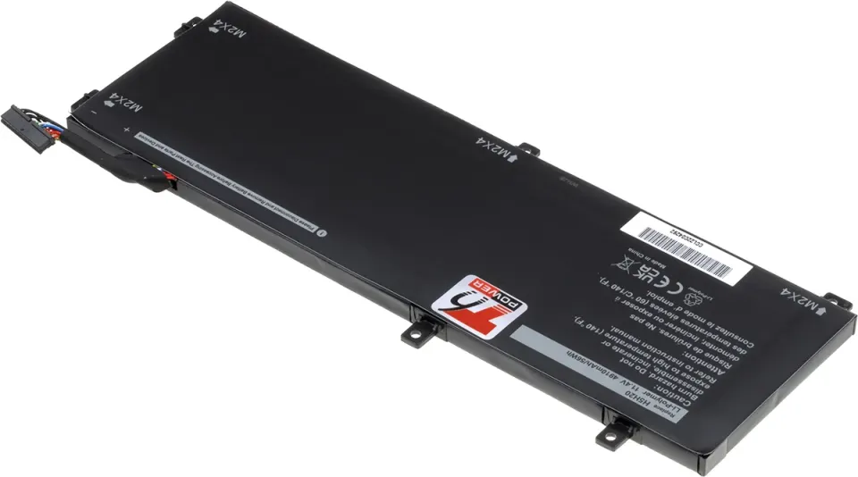 Baterie T6 Power pro Dell Precision 15 5520, 5530, XPS 15 9560, 9570, 4910mAh, 56Wh, 3cell, Li-pol