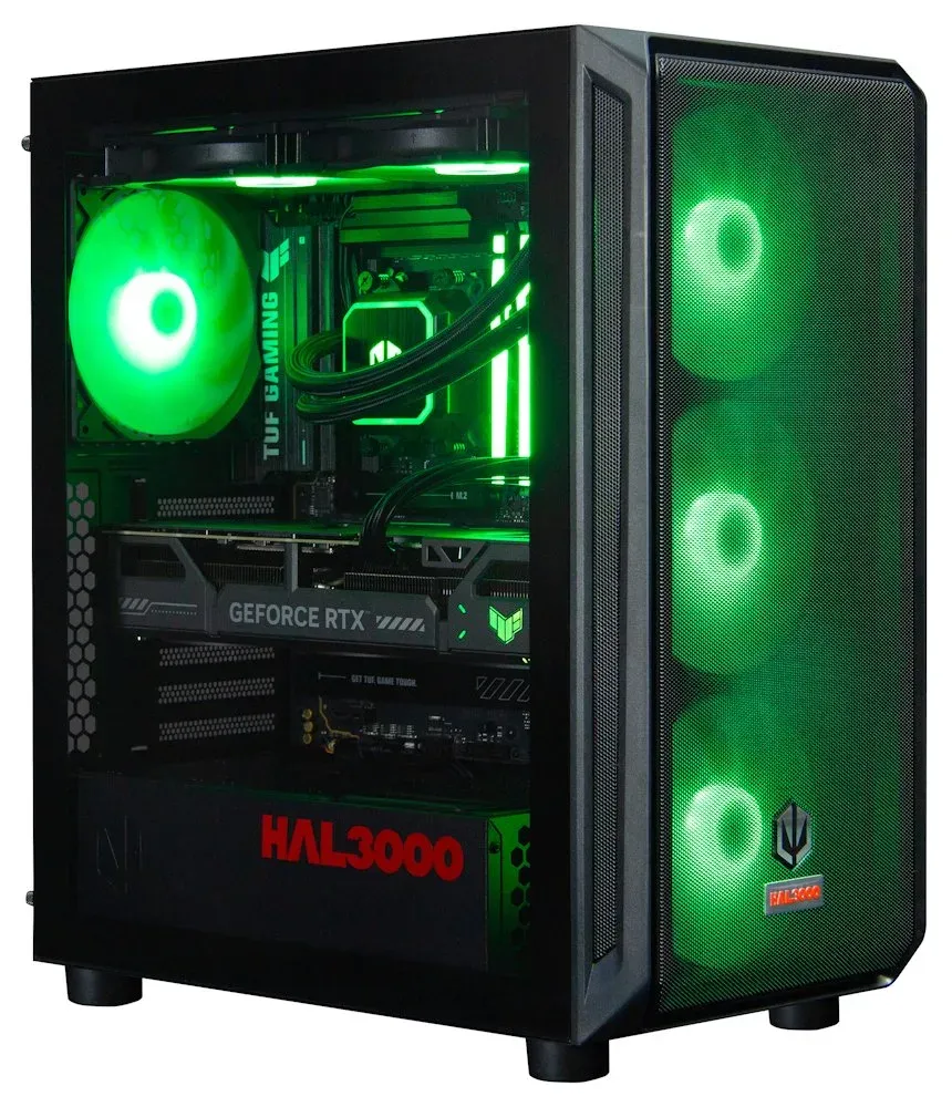 HAL3000 Alfa Gamer Elite Ti / AMD Ryzen 7 9800X3D/ 32GB DDR5/ RTX 5070 Ti/ 2TB PCIe4 SSD/ WiFi/ W11