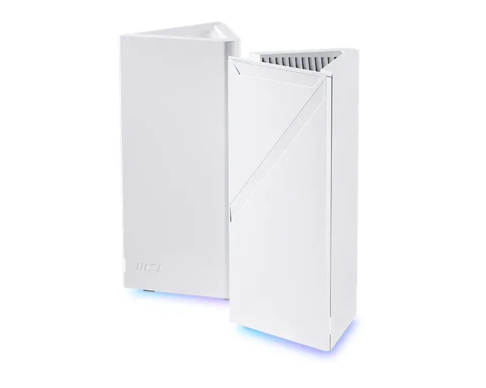 MSI mesh systém Roamii BE Pro/ 2 Pack/ WiFi7/ 6GHz/ 5GHz/ 2,4GHz/ bílý/ RGB