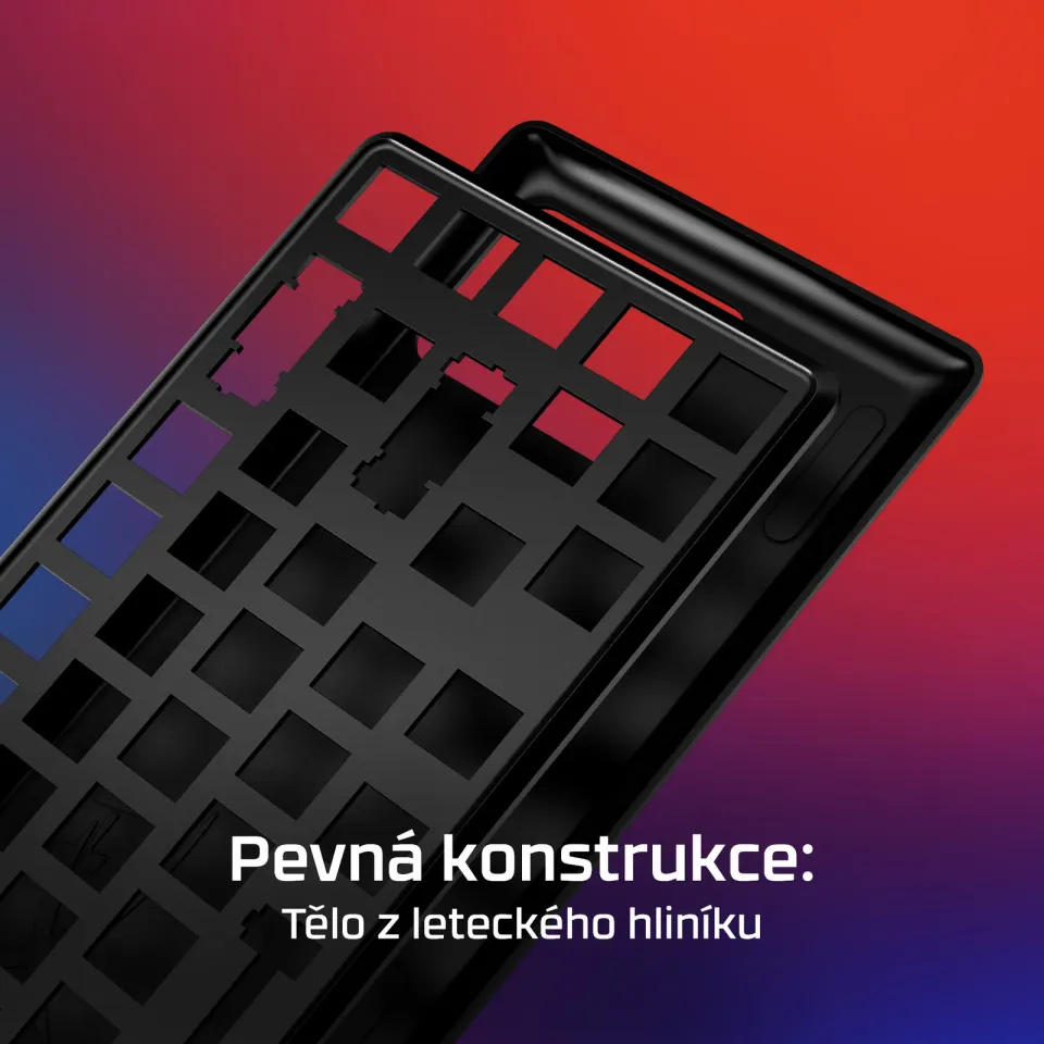 HyperX Alloy Origins Core PBT HX Blue Gaming Keyboard-US - Klávesnice