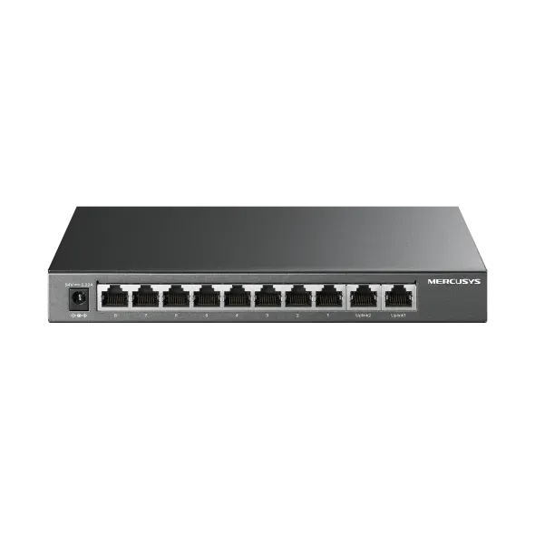 Mercusys MS110GMP 10portový gigabitový stolní switch s 8 porty PoE+