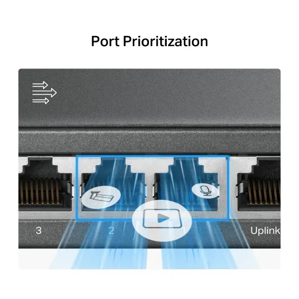 Mercusys MS110GMP 10portový gigabitový stolní switch s 8 porty PoE+