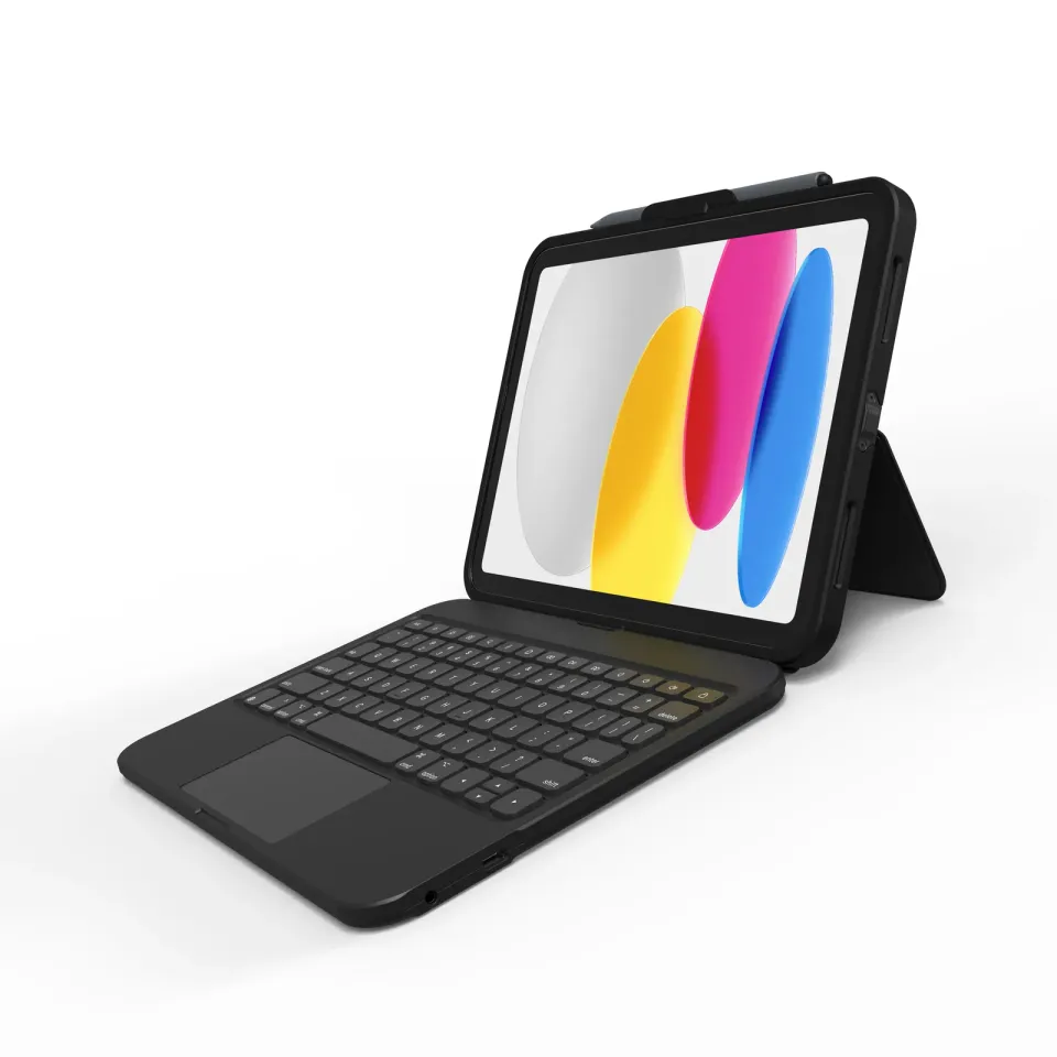 Keyboard Tough Keys Apple iPad 10th Gen Black UK