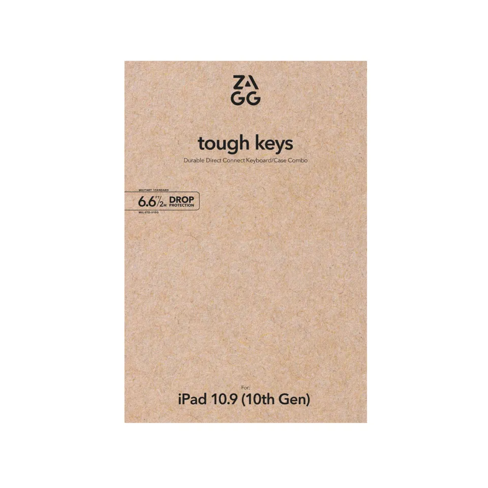 Keyboard Tough Keys Apple iPad 10th Gen Black UK