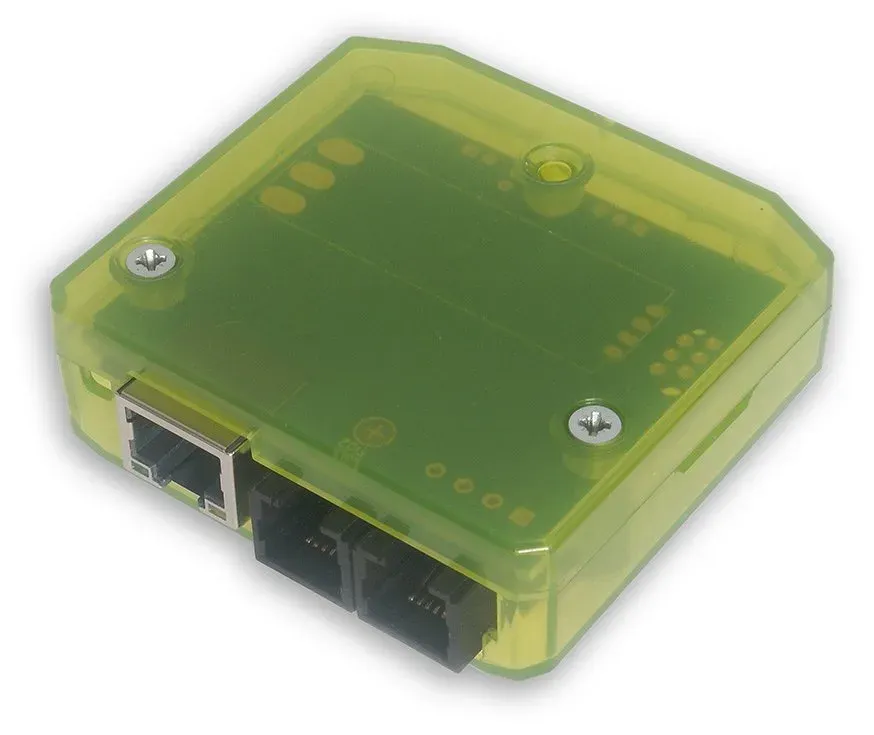 TINYCONTROL LK4mini I2C + I2C/1-Wire + držák na DIN lištu
