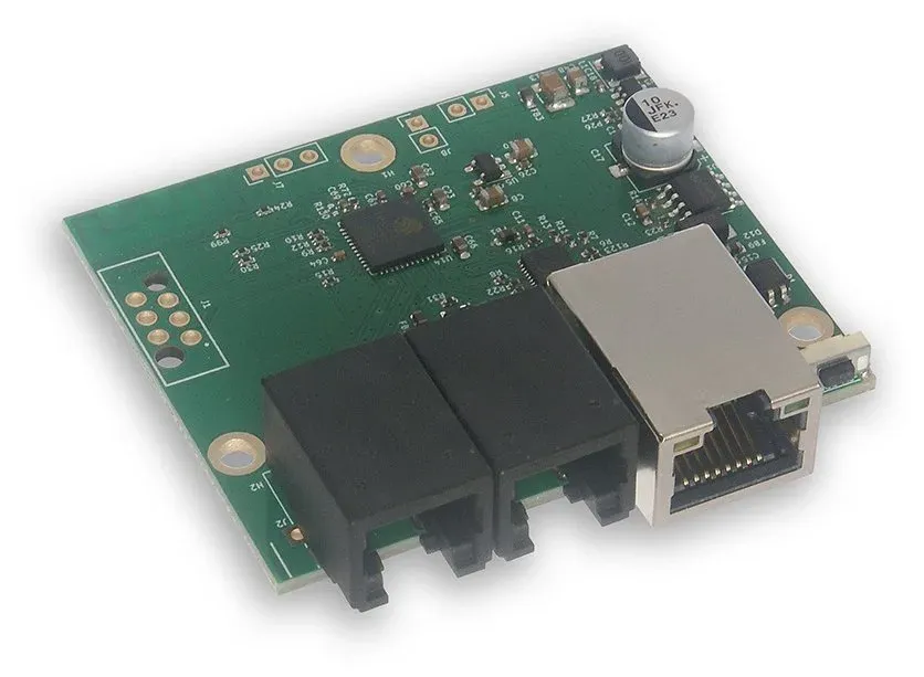TINYCONTROL LK4mini I2C + I2C/1-Wire + držák na DIN lištu