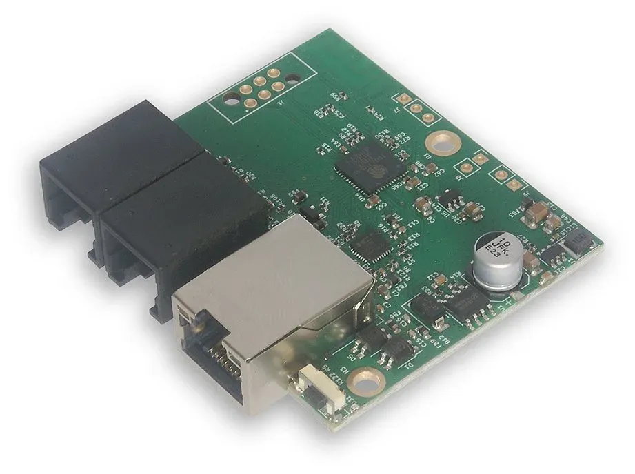 TINYCONTROL LK4mini I2C + I2C/1-Wire + držák na DIN lištu