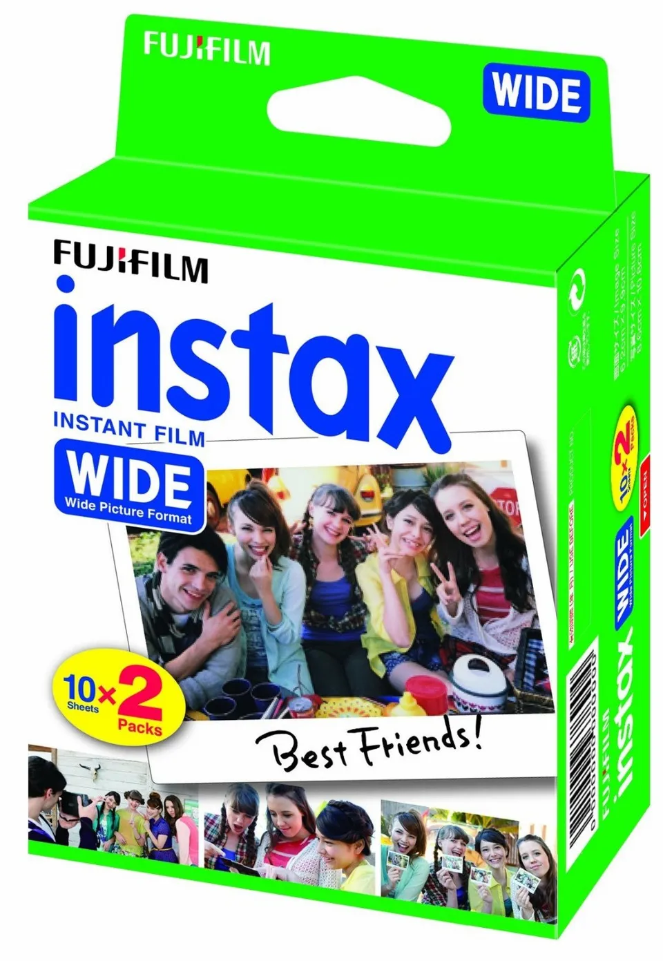 Fujifilm INSTAX WIDE FILM EU 10X2/PK