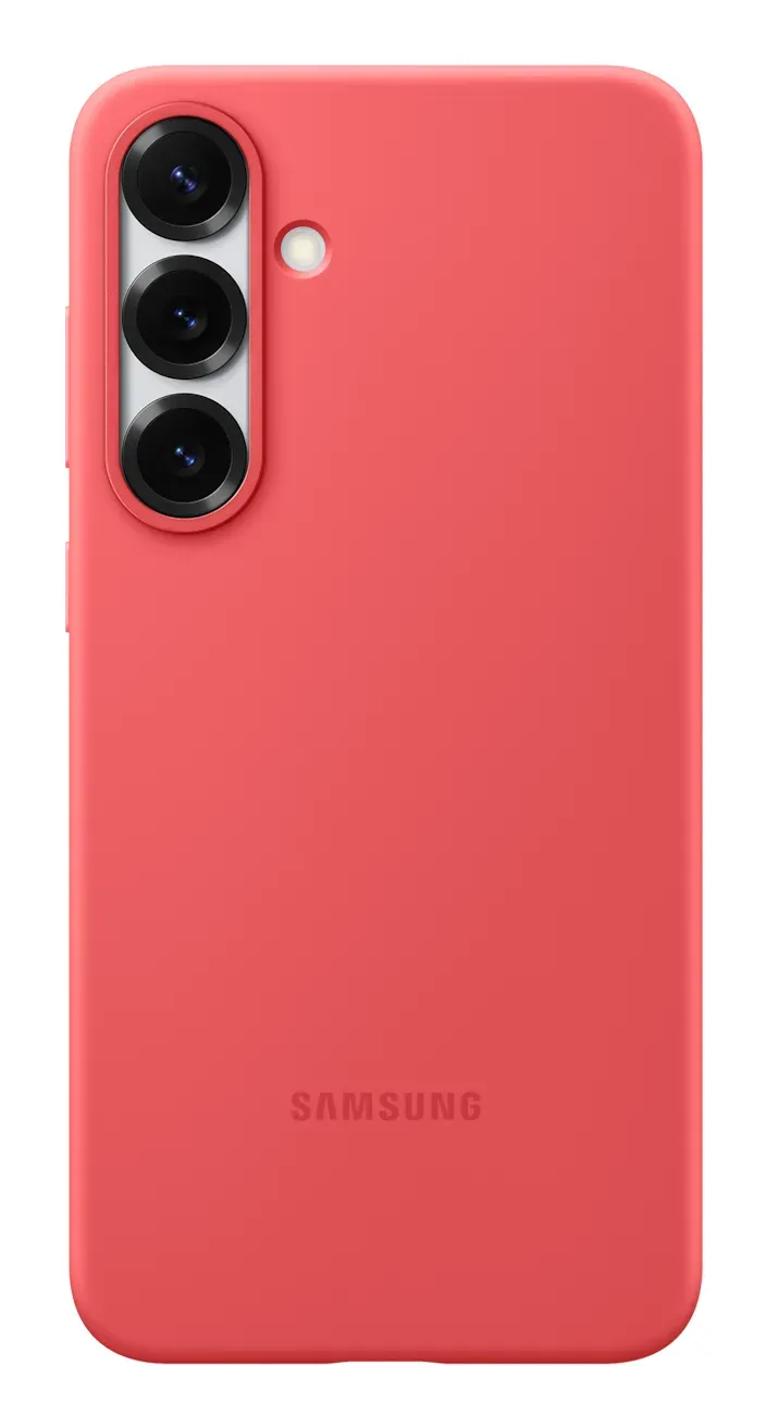 Samsung Silikonový zadní kryt pro Galaxy S25+ Red