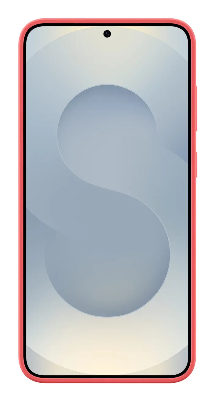Samsung Silikonový zadní kryt pro Galaxy S25+ Red