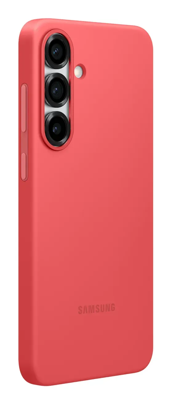 Samsung Silikonový zadní kryt pro Galaxy S25+ Red