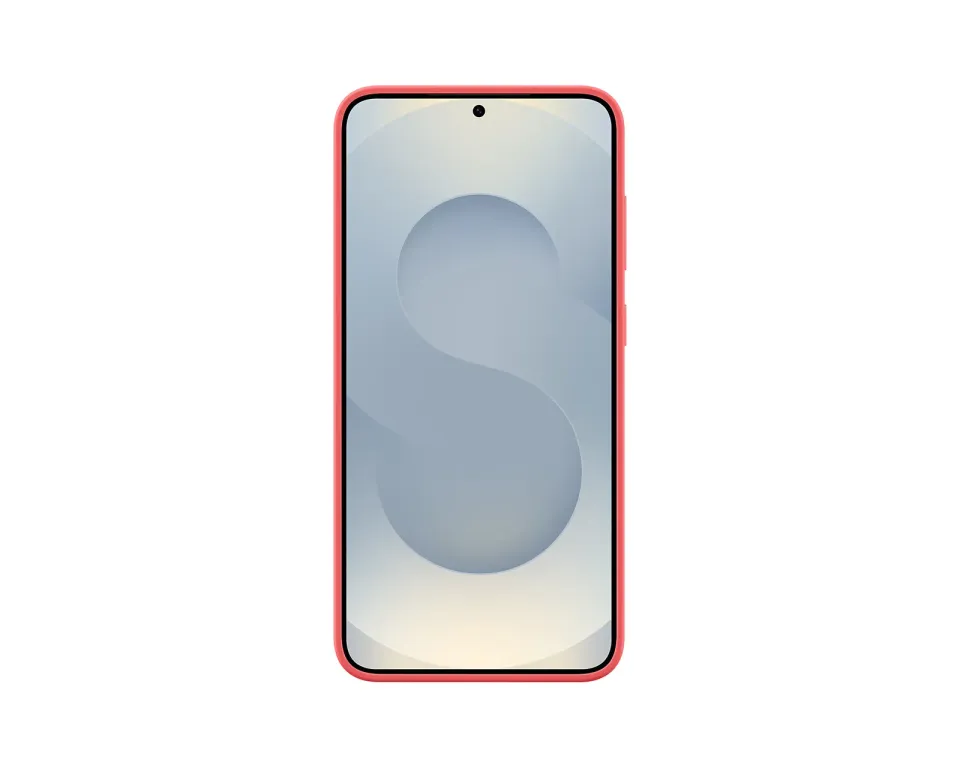 Samsung Silikonový zadní kryt pro Galaxy S25+ Red