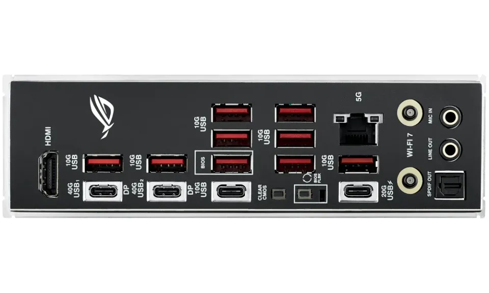 OPRAVENÉ - ASUS ROG STRIX X870E-E GAMING WIFI / X870E / AM5 / 4x DDR5 / HDMI / M.2 / USB4 / WIFI / ATX
