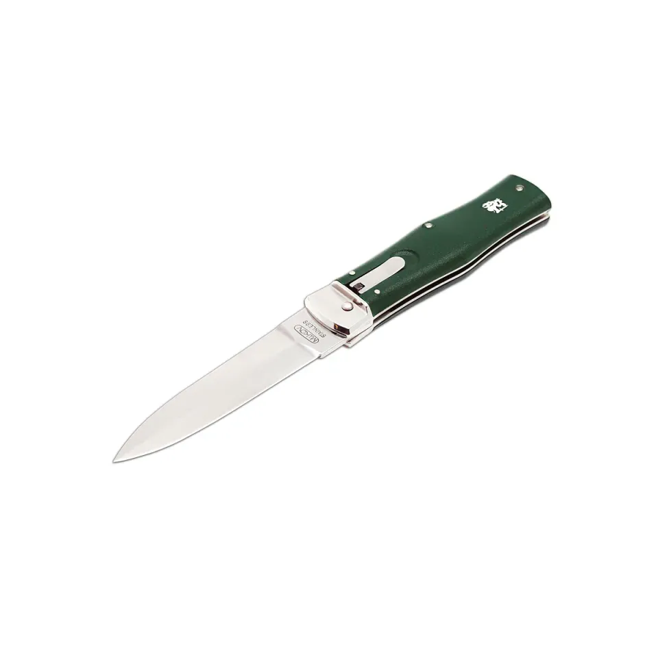 Vyhazovací zavírací nůž PREDATOR s klipem 241-NH-1/KLIP barevné provedení zelená
