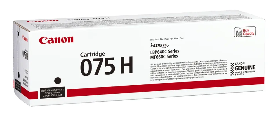 Canon Cartridge 075 H/Black/3500str.