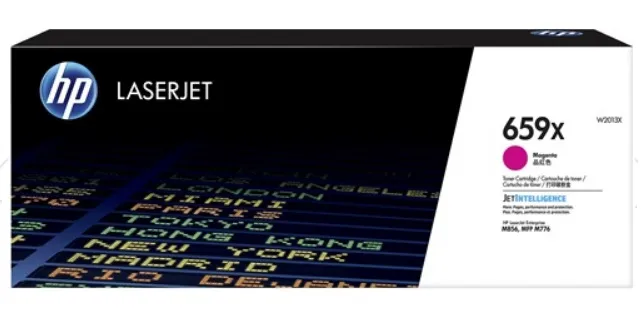 HP Purpurová originální tonerová kazeta HP 659X
