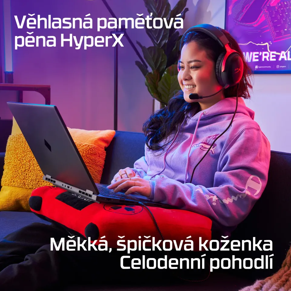 HyperX Cloud III BLK GAM HEADSET - Sluchátka k PC