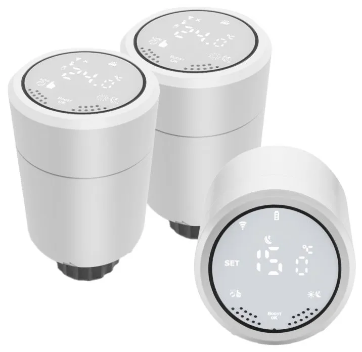 IMMAX NEO SMART sada 3x termostatická hlavice Zigbee, TUYA